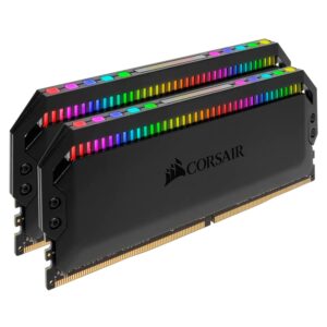Memoria Ram Corsair Dominator Platinum Rgb De 32 Gb (2 X 16 Gb) Ddr4 A 3600 Mhz - Cmt32gx4m2d3600c18w - Imagen 2