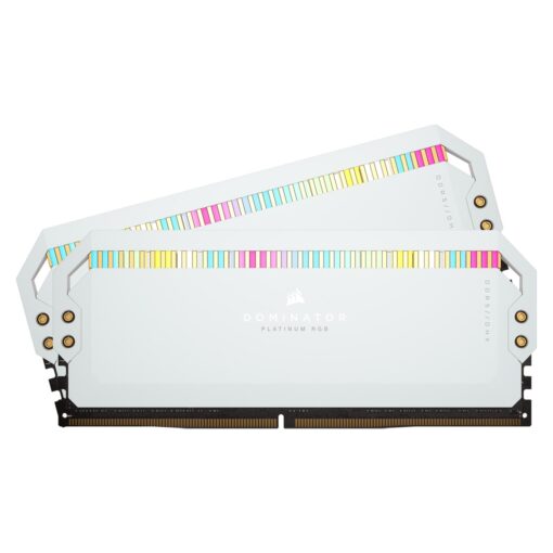Memoria Ram Corsair Dominator Platinum Rgb De 64 Gb (2 X 32 Gb) Ddr5 De 5200 Mhz - Cmt64gx5m2b5200c40w