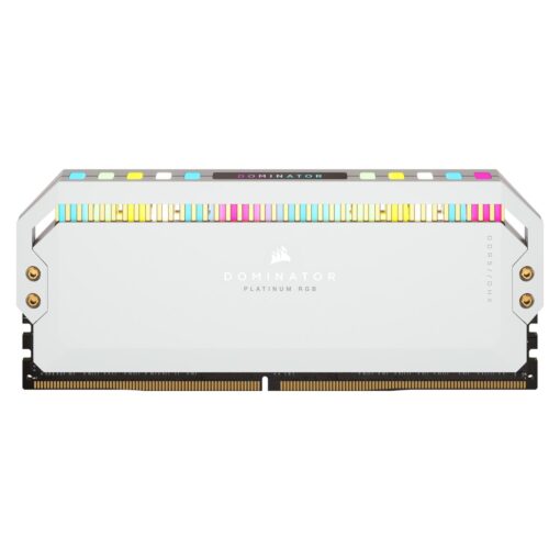 Alternative view of Memoria Ram Corsair Dominator Platinum Rgb De 64 Gb (2 X 32 Gb) Ddr5 De 5200 Mhz - Cmt64gx5m2b5200c40w