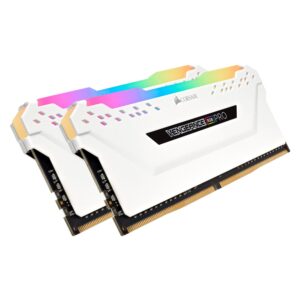 Memoria Ram Corsair Vengeance Pro Rgb De 16 Gb (2 X 8 Gb) Ddr4 A 3600 Mhz - Cmw16gx4m2d3600c18w - Imagen 2