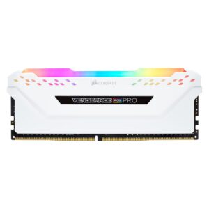 Memoria Ram Corsair Vengeance Pro Rgb De 16 Gb (2 X 8 Gb) Ddr4 A 3600 Mhz - Cmw16gx4m2d3600c18w - Imagen 3