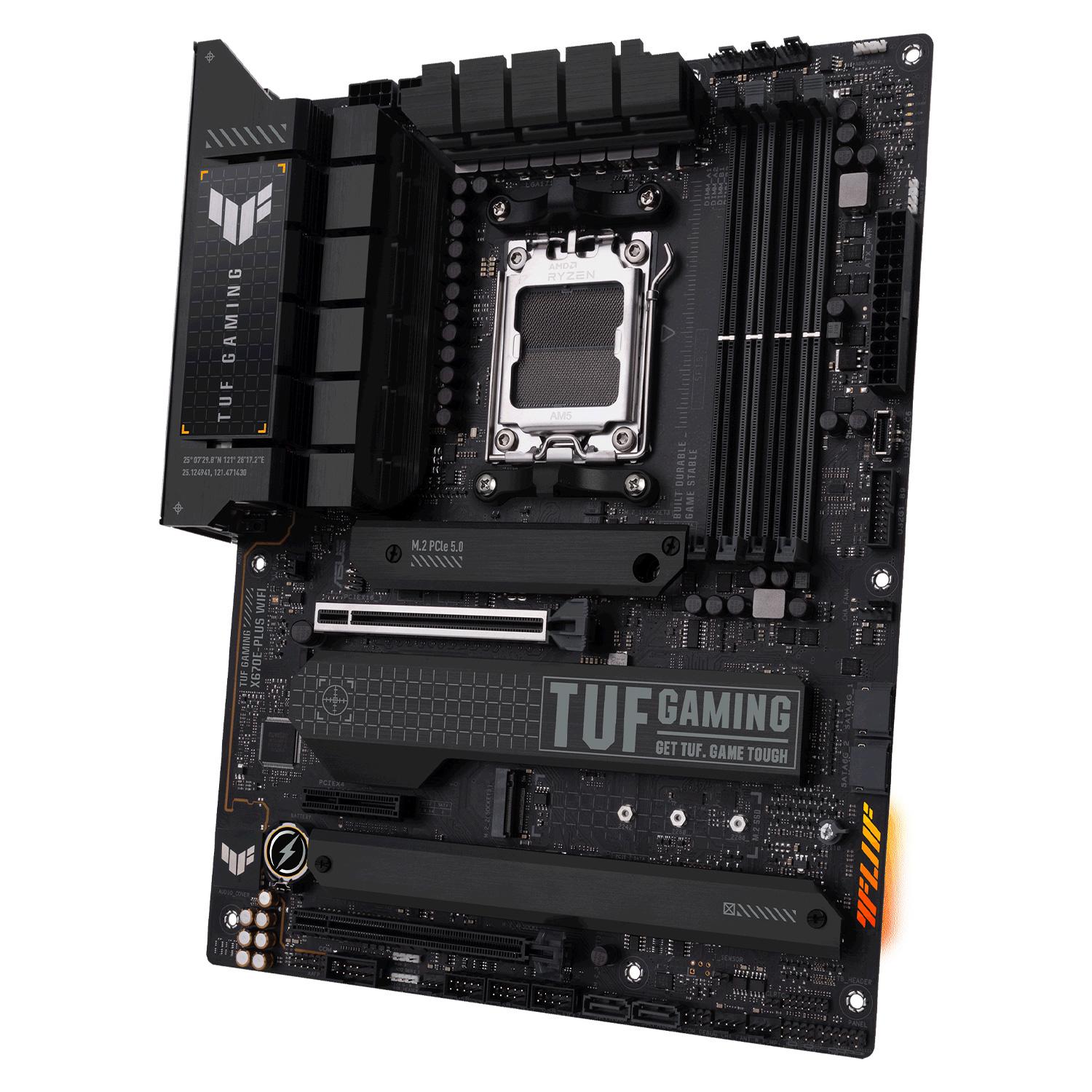Placa Madre Asus Tuf Gaming X670e-plus Wi-fi Con Zócalo Ddr5 Y Chipset Amd Am5 X670 Atx - Imagen 4