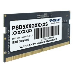 Memoria Ram Patriot Signature Ddr5 De 8 Gb Y 4800 Mhz Para Notebook: Psd58g480041s - Imagen 2
