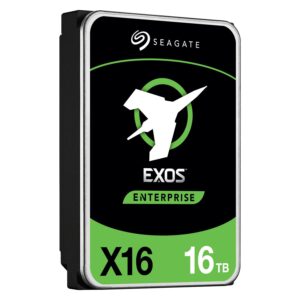 Disco Duro Seagate Exos X16 Enterprise De 16 Tb, 3,5" Sata 3, 7200 Rpm - St16000nm001g