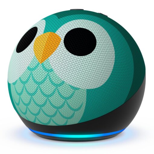 Amazon Echo Dot Alexa 5.ª Generación, Edición Para Niños 2022 - Búho