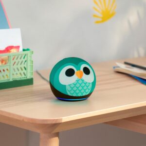 Amazon Echo Dot Alexa 5.ª Generación, Edición Para Niños 2022 - Búho - Imagen 4