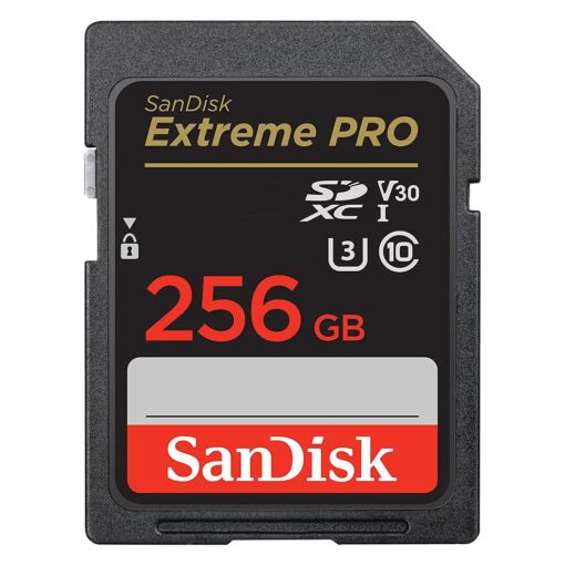 Tarjeta De Memoria Sd Sandisk Extreme Pro De 256 Gb Y 200 Mb: Sdsdxxd-256g-gn4in
