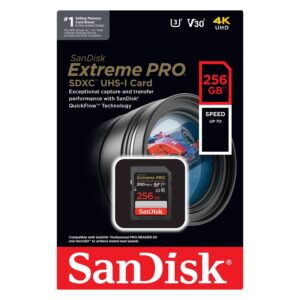Tarjeta De Memoria Sd Sandisk Extreme Pro De 256 Gb Y 200 Mb: Sdsdxxd-256g-gn4in - Imagen 3