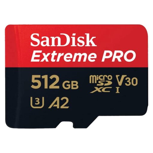 Tarjeta De Memoria Micro Sd Sandisk Extreme Pro De 512 Gb Y 100 Mb: Sdsqxcd-512g-gn6ma