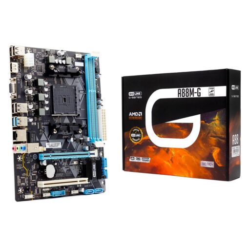 Placa Madre Micro Atx Con Chipset Amd A88 Goline A88m-g Ddr3 Socketfm2/fm2+ (garantía De 1 Año)
