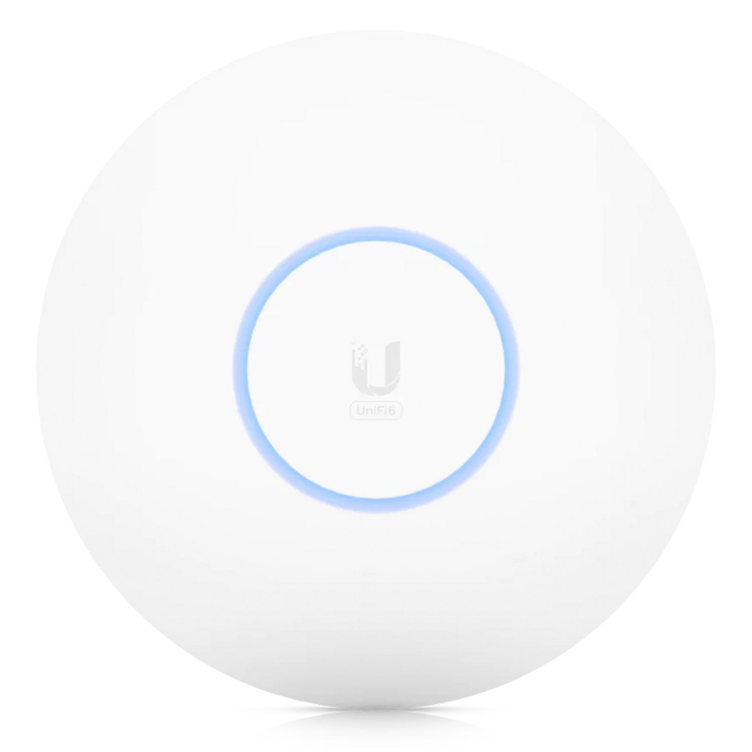 Punto De Acceso Ubiquiti Unifi U6 Pro Ap Ac 4x4 Mimo Wifi 6 / 2.4 / 5ghz / 5.3gbps - Blanco