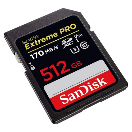 Alternative view of Tarjeta De Memoria Sd Sandisk Extreme Pro De 512 Gb Y 170 Mb: Sdsdxxd-512g-gn4in