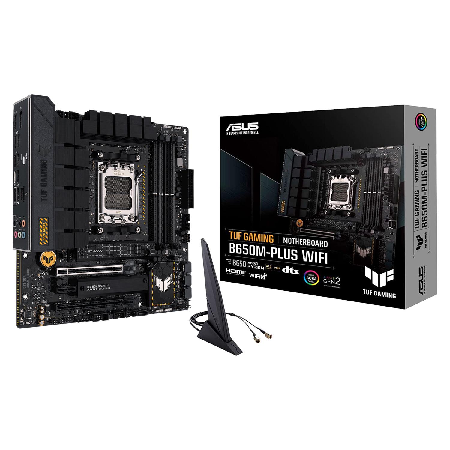 Asus B650m Plus Tuf Gaming Wi-fi Socket Am5 Chipset Amd B650 Ddr5 Micro Atx
