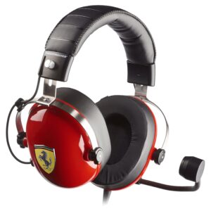 Auriculares Con Cable Thrustmaster T.racing Ferrari Dts - Rojo