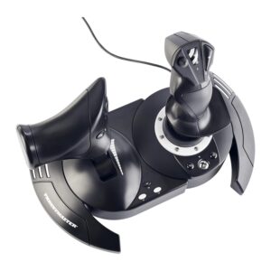 Kit Completo De Joystick + Acelerador + Pedal Thrustmaster T.flight Simulator, Color Negro - Imagen 2