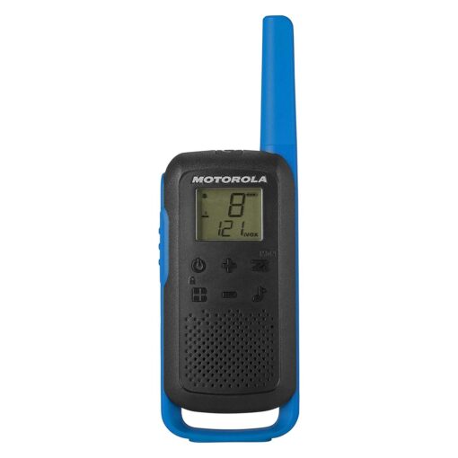 Alternative view of Walk Talk Motorola T-270 20mil-40km / Cargador Usb / Bivol - Negro / Azul