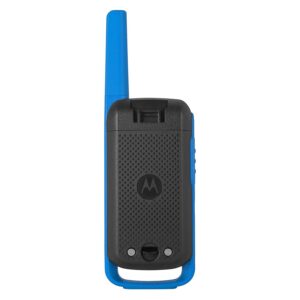 Walk Talk Motorola T-270 20mil-40km / Cargador Usb / Bivol - Negro / Azul - Imagen 3