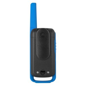 Walk Talk Motorola T-270 20mil-40km / Cargador Usb / Bivol - Negro / Azul - Imagen 7