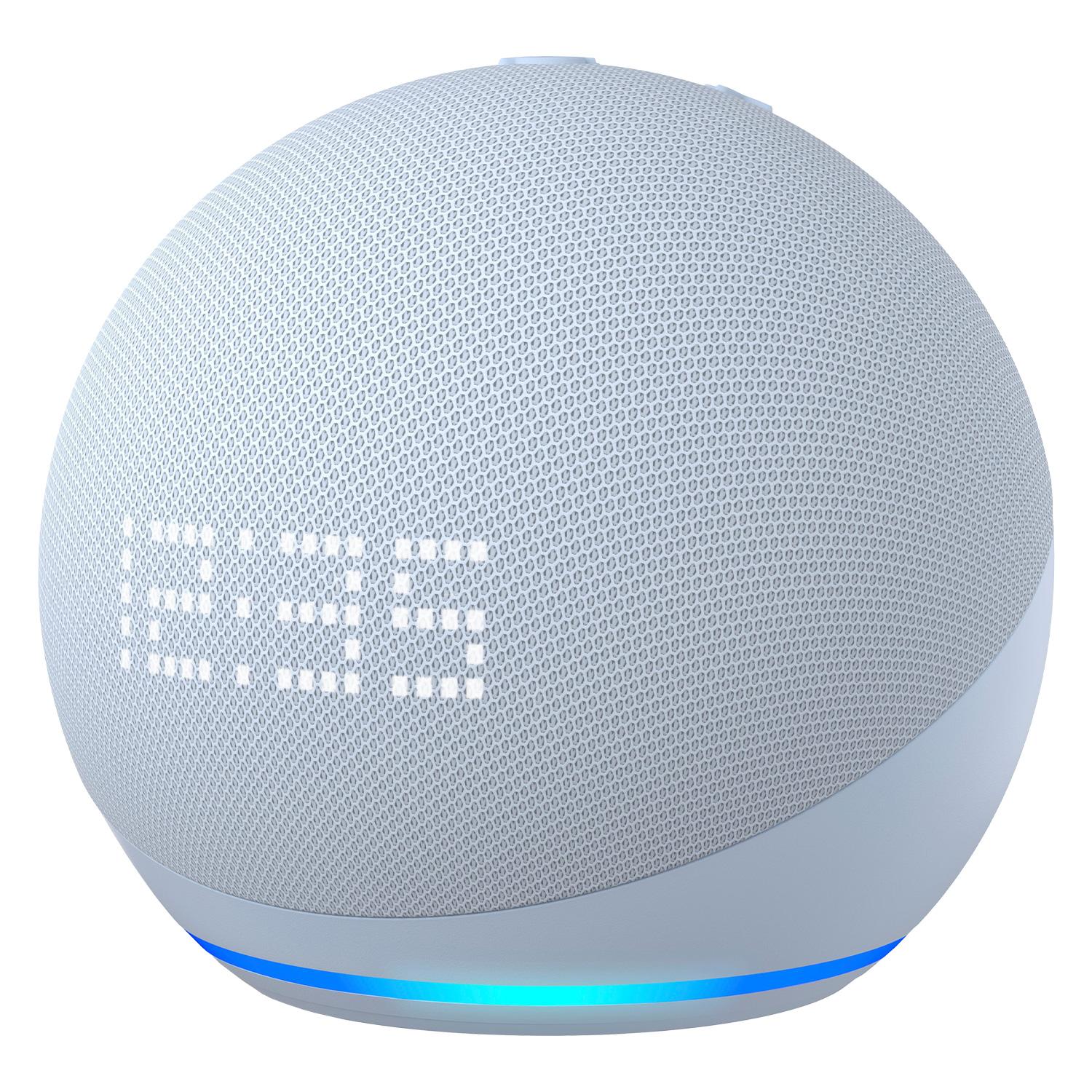 Amazon Echo Dot Alexa 5.ª Generación Con Reloj - Azul