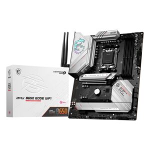 Placa Madre Msi B650 Mpg Edge Wi-fi Con Conector Ddr5 Y Chipset Amd Am5 B650 Atx