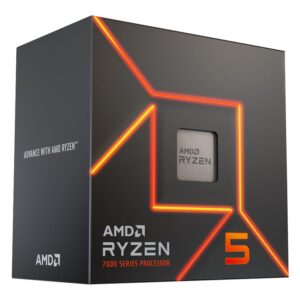 Procesador Amd Ryzen 5 7600 Socket Am5 De 6 Núcleos Y 12 Subprocesos A 3,8 Ghz Y 5,1 Ghz Con Caché Turbo De 38 Mb - Imagen 3