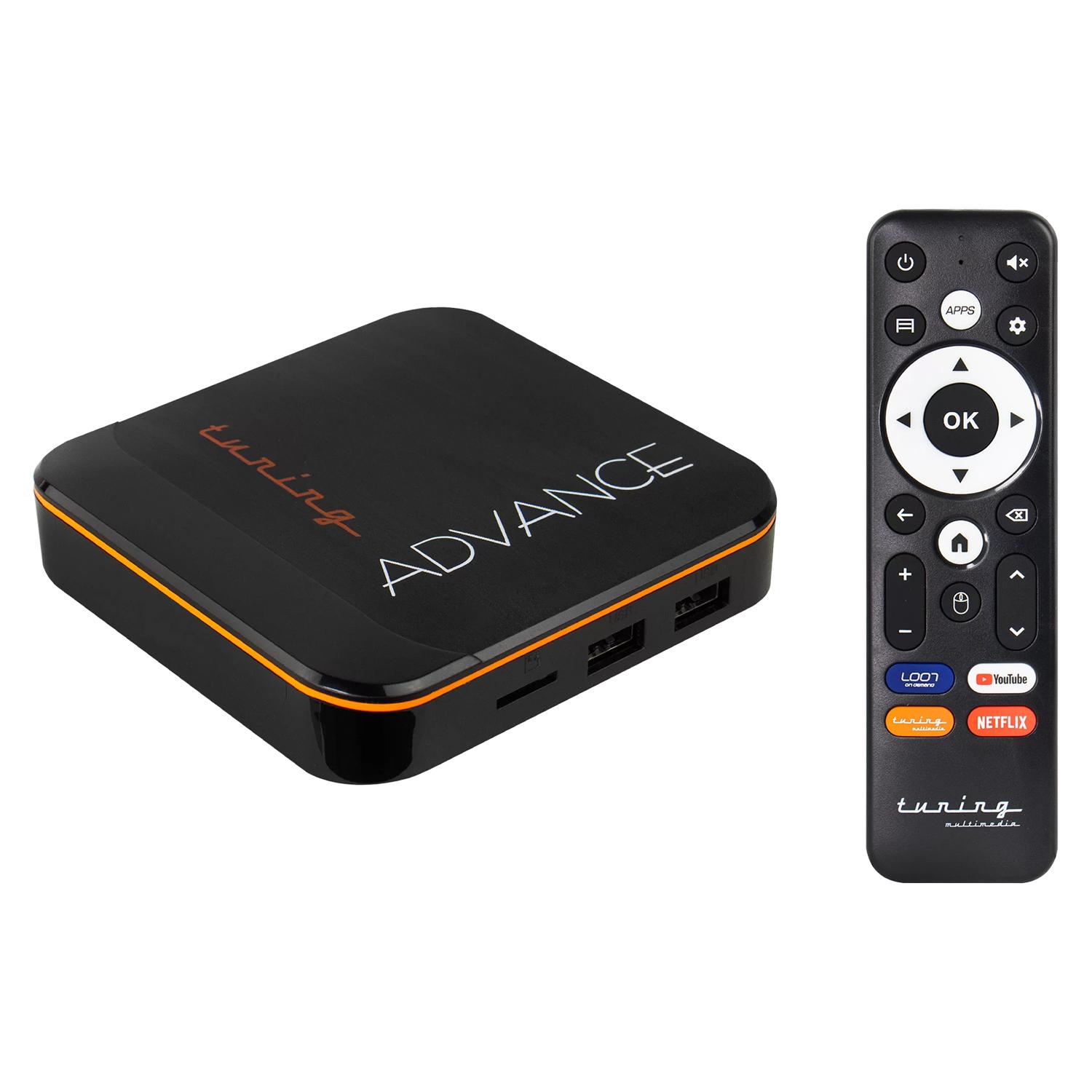 Receptor Wi-fi Tuning Advance-b 4k 16 Gb Ram 2 Gb Ram - Negro