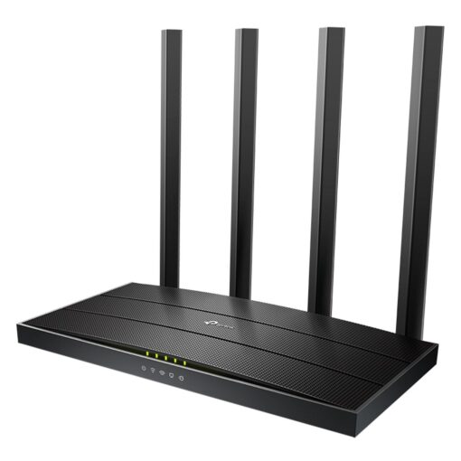 Alternative view of Enrutador Wi-fi De Banda Dual Ac1300 De 5 Ghz Y 867 Mbps Tp-link Archer C6, Color Negro