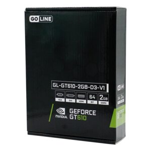 Tarjeta De Video Goline Nvidia Geforce Gt-610 2gb Ddr3 - Gl-gt610-2gb-d3-v1 (1 Año De Garantía) - Imagen 4