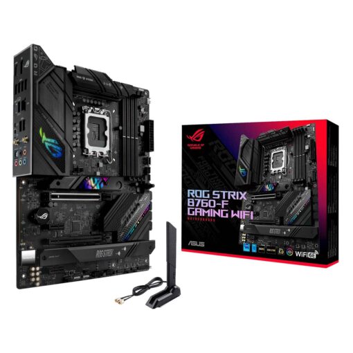 Placa Madre Para Juegos Asus Rog Strix B760-f Wi-fi Con Zócalo Lga 1700, Chipset Intel B760 Ddr5 Atx