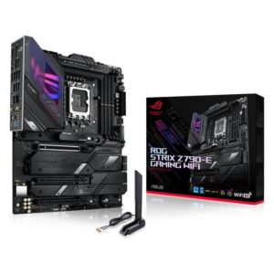 Placa Madre Para Juegos Asus Rog Strix Z790-e Wi-fi Con Ranura Ddr5 Y Chipset Lga 1700 Intel Z790 Atx