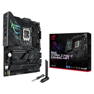 Placa Madre Para Juegos Asus Rog Strix Z790-f Con Wi-fi, Socket Ddr5, Lga 1700, Chipset Intel Z790 Atx