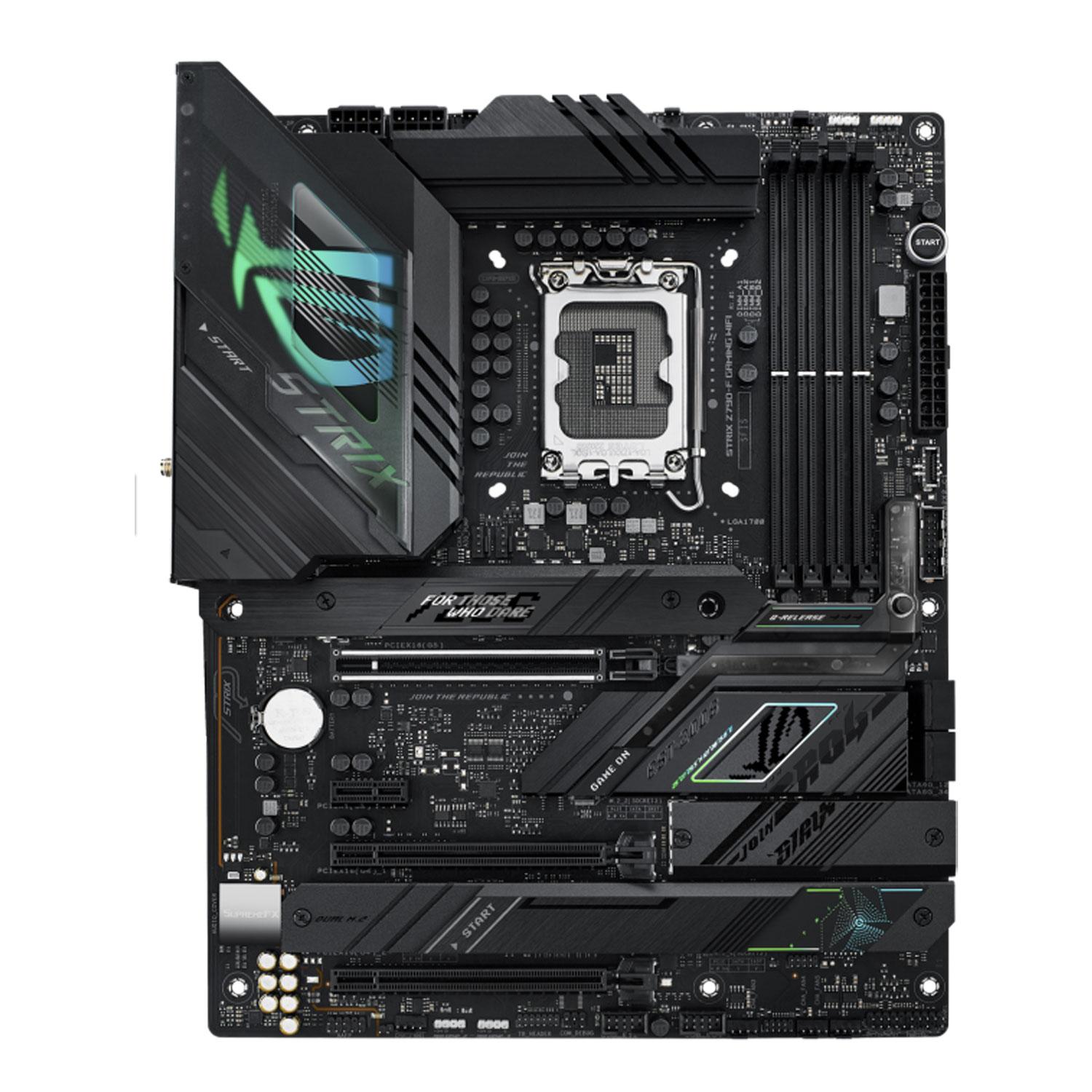 Alternative view of Placa Madre Para Juegos Asus Rog Strix Z790-f Con Wi-fi, Socket Ddr5, Lga 1700, Chipset Intel Z790 Atx