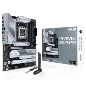 Asus Prime X670e-pro Wi-fi Socket Am5 Chipset Amd X670 Ddr5 Atx