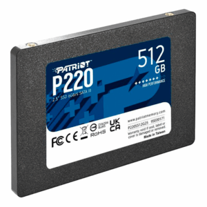 Unidad De Estado Sólido Patriot P220 De 512 Gb Y 2,5" Sata 3.0 - P220s512g25 - Imagen 2