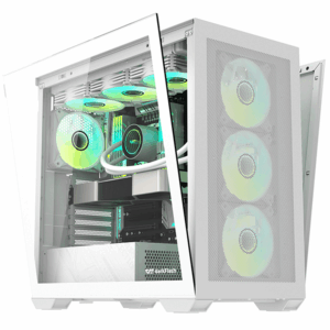 Gabinete De Torre Completa Aigo Darkflash Dlx 4000 Mesh, Color Blanco - Imagen 3