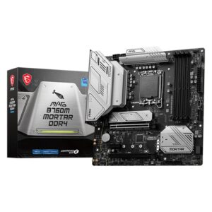 Placa Madre Msi Mag B760m Mortar Ddr4 Socket Lga 1700 Chipset Intel B760 Micro Atx