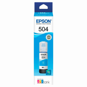 Botella De Tinta Epson Para Ecotank T504 220 / L4260 70 Ml - Cian - Imagen 3
