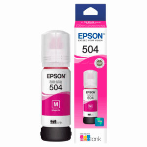 Botella De Tinta Epson Para Ecotank T504 220 / L4260 70 Ml - Magenta