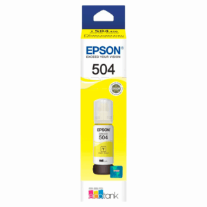 Botella De Tinta Epson Para Ecotank T504 220 / L4260 70 Ml - Amarilla - Imagen 3
