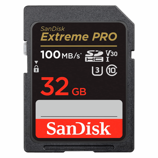 Tarjeta De Memoria Sd Sandisk Extreme Pro De 32 Gb Y 100 Mb: Sdsdxxo-032g-gn4in