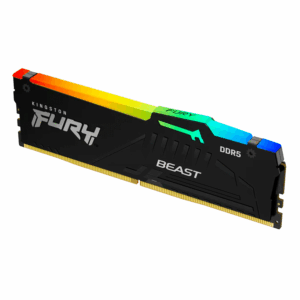 Memoria Ram Kingston Fury Beast Rgb 8gb Ddr5 4800 Mhz - Kf548c38bba-8 - Imagen 2