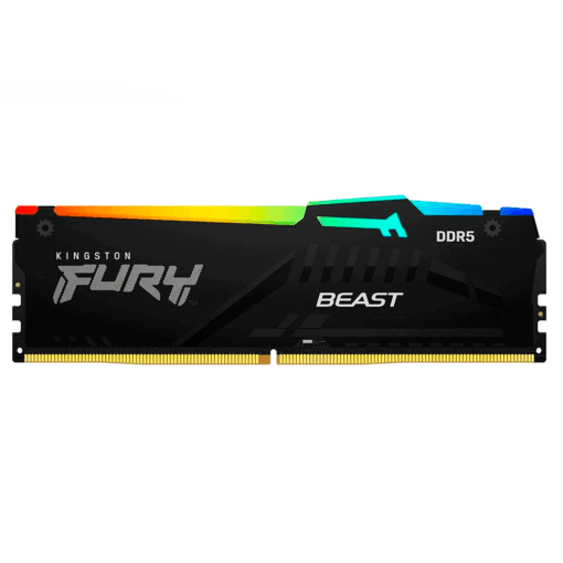 Memoria Ram Kingston Fury Beast Rgb 8gb Ddr5 5600 Mhz - Kf556c40bba-8