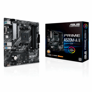Asus Prime A520m-a Ii Csm Ddr4 Socket Am4 Chipset Amd A520 Micro Atx