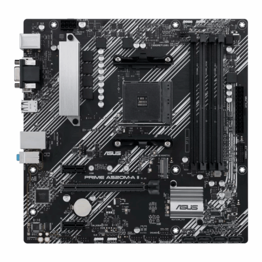 Alternative view of Asus Prime A520m-a Ii Csm Ddr4 Socket Am4 Chipset Amd A520 Micro Atx