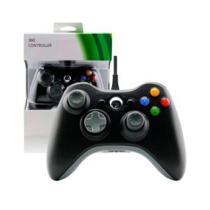 Control Con Cable Para Xbox 360 - Negro - Imagen 3