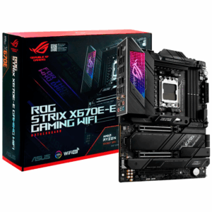 Placa Madre Para Juegos Asus Rog Strix X670e-e Wifi Zócalo Ddr5 Chipset Amd Am5 Amd X670 Atx