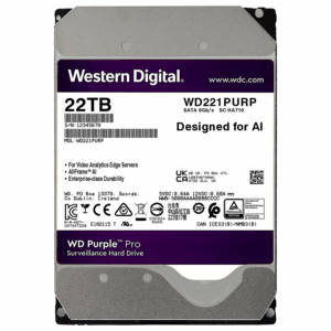 Disco Duro Western Digital Wd Purple De 22 Tb, 3,5" Sata 3,0, 7200 Prm - Wd221purp - Imagen 2