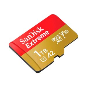 Tarjeta De Memoria Micro Sd Sandisk Extreme U3 De 1 Tb Y 190-130 Mbs - Sdsqxav-1t00-gn6ma - Imagen 3