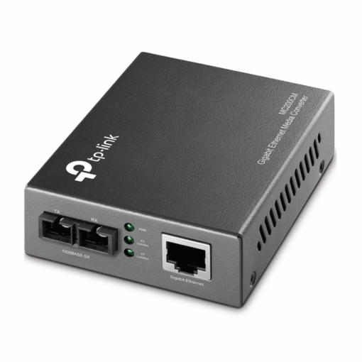Converter Multimodal Gigabit Mc200cs De Tp-link, 0,5 Km, Color Gris