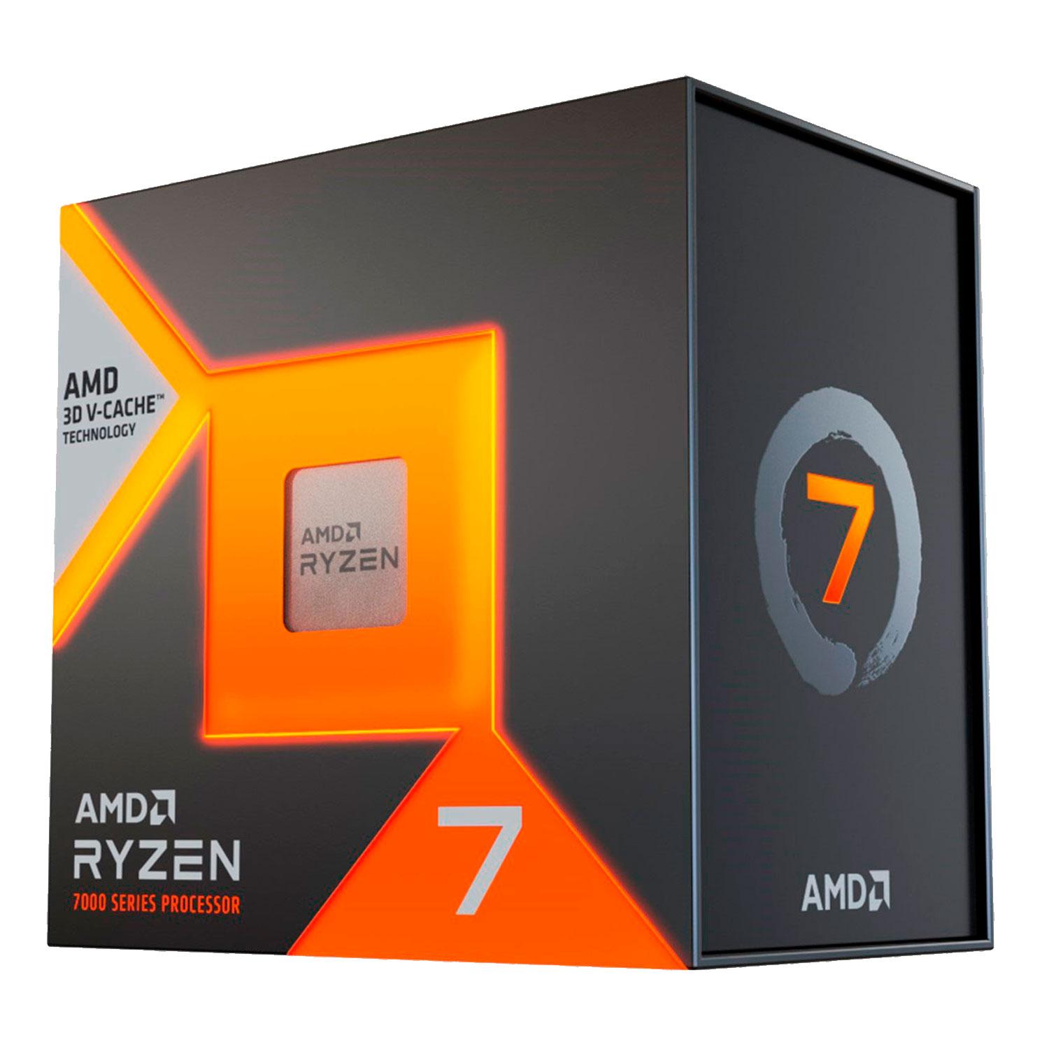 Procesador Amd Ryzen 7 7800x3d Socket Am5 De 8 Núcleos Y 16 Subprocesos, Caché Turbo De 4,2 Ghz Y 5,0 Ghz, 104 Mb